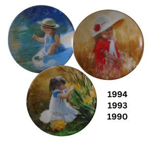 Mother's Day Single Issue Set Miniature Plates by Donald Zolan 3356